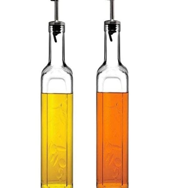Homemade Olie- en Azijnset - Glas- 2st - 500ml