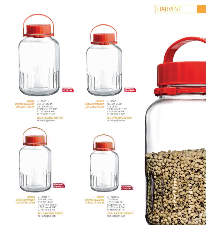 Pasabahce - Glazen Voorraadpot - 8000 ml - Image 3