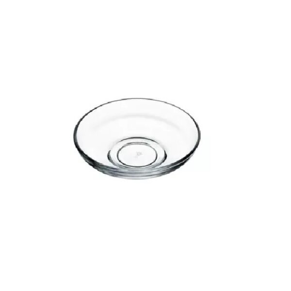 Pasabahce glazen onderlegger rond (6x)