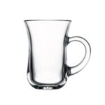 Pasabahce Keyif -  Turkse Theeglazen Met Oor - Set van 6 - 140 ml