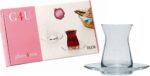 Pasabahce Turkse theeglazen & schoteltjes 160ml (12 dlg) - Glass4you - Afbeelding 2