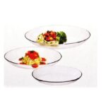 Pasabahce Invitation - Ovalen Schalen -Ę Set van 3