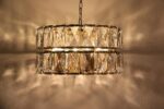 Hanglamp Goud Glas