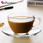 Pasabahce Basic - kop & schotel - 23,8 cl - Set van 6 - Image 2