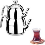 Korkmaz Droppa A058 - RVS Theepot - 3500 ml