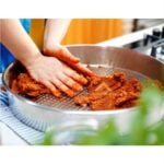 Cigkofte Tepsi - Groot - 41 cm - Roestvrijstaal
