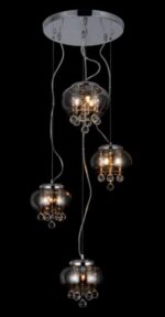 Hanglamp Met Hangende Kraaltjes
