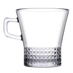 Pasabahce Kuvars - Drinkglazen Met Oor - Set van 2 - 250 ML - Görsel 2