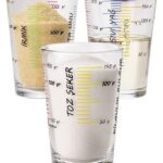 Pasabahce Arda Turkmen - 3-Delige Maatbekers - 200 ML