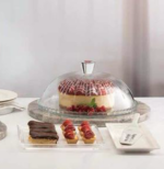 Pasabahce Patisserie - Ronde Taartplateau met DekselĘ - 307 mm – Bild 3