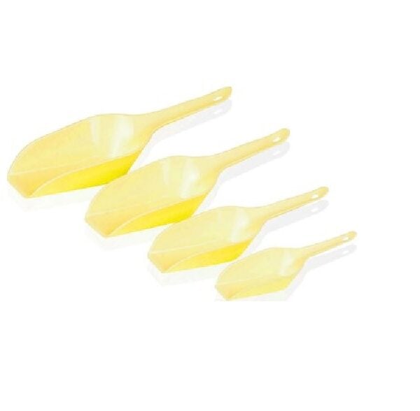 Sunplast - Maatlepels - Set van 4 - Geel