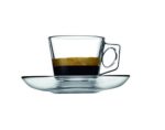 Pasabahce Vela - Set Espresso kopjes + Schoteltjes - 80 ml - Set van 6 - Afbeelding 3