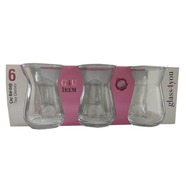 Glass4You Irem- Turkse Theeglazen - Set van 6