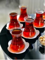 Pasabahce Nude - Handgemaakte Turkse Theeglazen - Set van 6 - 155 ML – Image 2