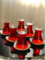 Pasabahce Nude - Handgemaakte Turkse Theeglazen - Set van 6 - 155 ML – Image 3