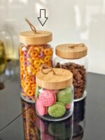 Pasabahce Woody – Voorraadpot Met Bamboe Deksel – 1130 ML