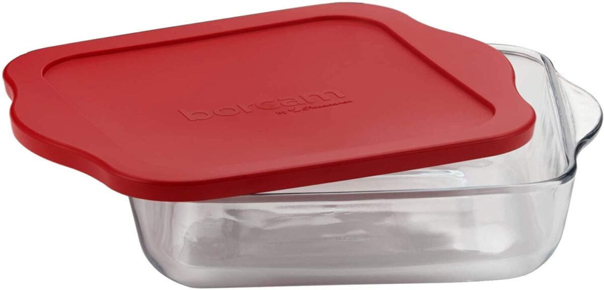 Borcam 59034 - Vierkant Ovenschaal Met Deksel -1950 ml - Görsel 2