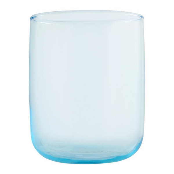 Pasabahce Iconic - Blauwe Waterglas/Waterglazen - Set van 3 - 280 ML