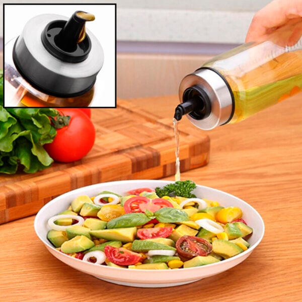Cambu - Borosilicaat Olie/Azijn Fles - 500 ML -  1x Fles
