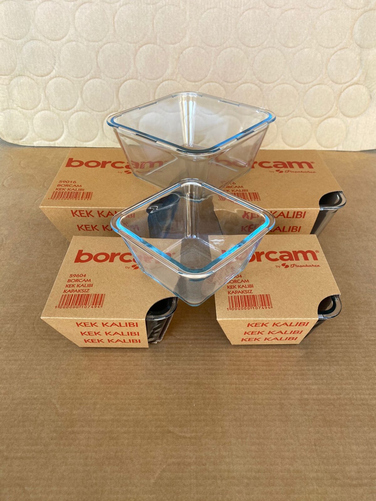 Borcam - Glazen Bakvorm - Vierkant – Image 2