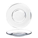 G4U Misis - Glazen Turkse Thee Onderzetters - Set van 6 - 137 mm