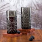 Pasabahce Timeless - Zwarte Longdrink - Set van 4 - 450 ML – Image 2