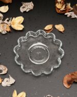 Pasabahce Papatya - Glazen Turkse Thee Onderzetters - Set van 6 - 110 MM - Image 2