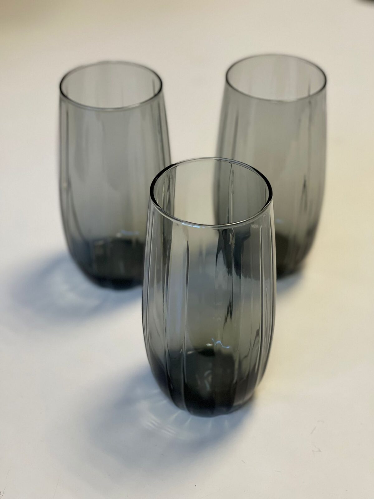 Pasabahce Linka - Zwarte Longdrink/Drinkglazen - Set van 3 - 500 ML - Afbeelding 2