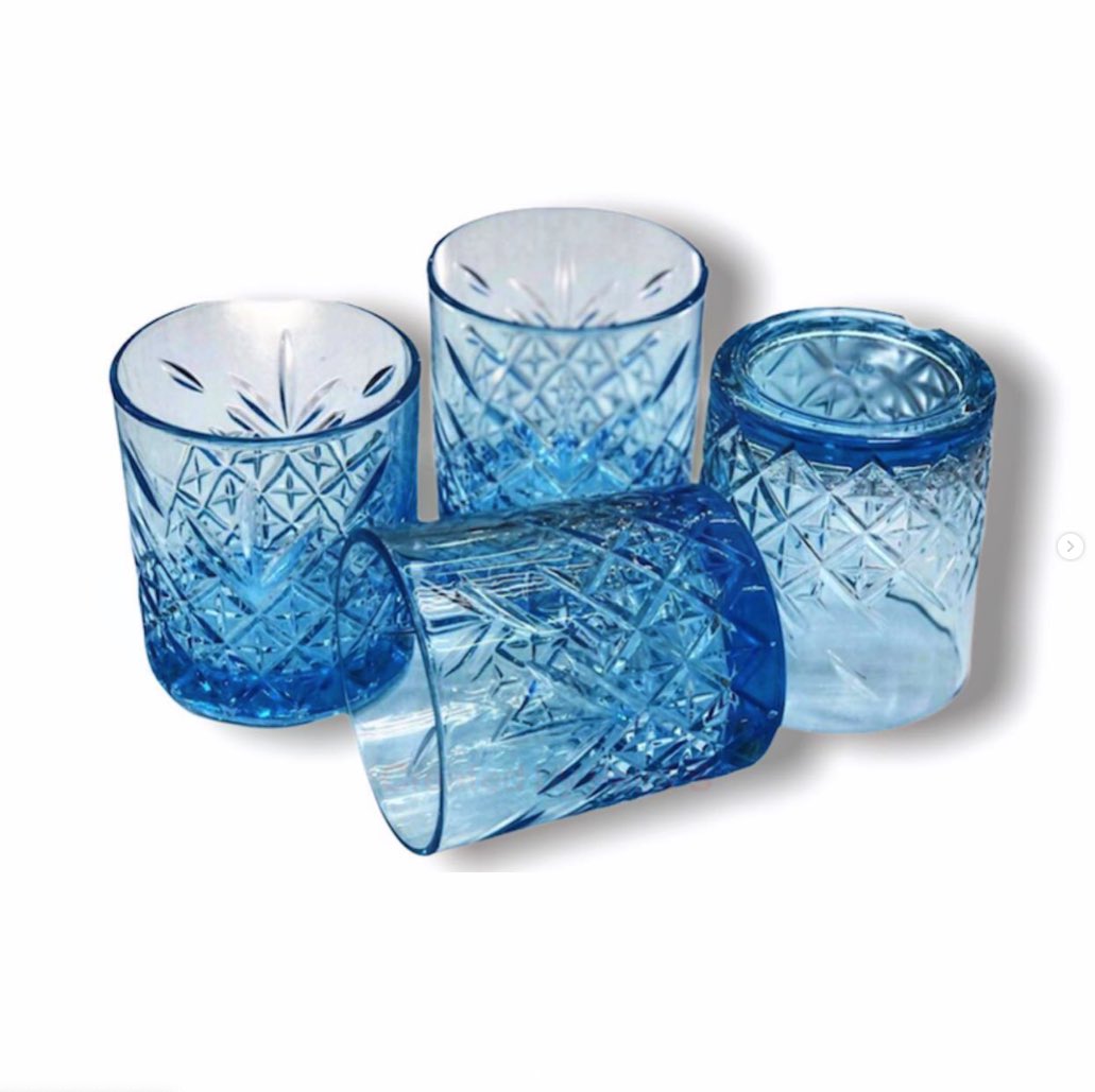 Barry strategie deze Pasabahce Timeless Tumbler - Blauwe Drinkglazen - 355 ml - Set van 4 –  EkselansOnline.com