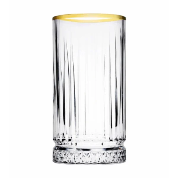 Pasabahce Elyisia - Golden Touch Longdrink - Set van 4 - 280 ml