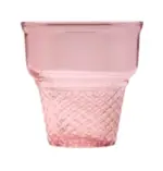 Pasabahce Mini Cornet - Roze Ijshouders - Set van 3