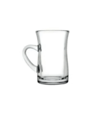 Pasabahce Mila - Theeglazen Met Oor - Set van 3 - 150 ML