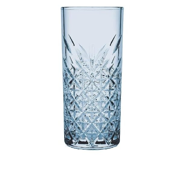 Pasabahce Timeless - Turquoise  Longdrinkglas - 450 cl – Set van 4