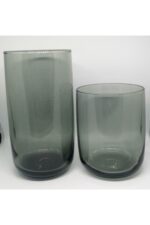 Pasabahce Iconic – Zwarte Waterglas/Waterglazen – Set van 3 – 280 ML - Görsel 2