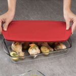 Borcam 59864 - Rechthoekig Ovenschaal - Met Deksel - 1320 ML