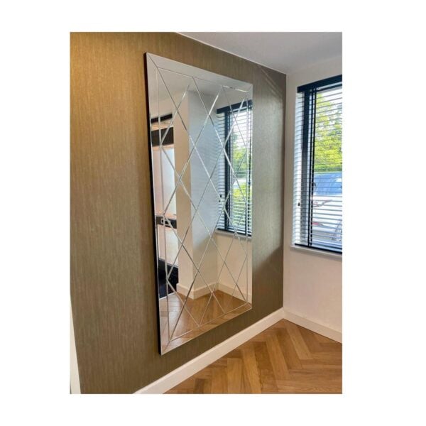 Luxe Wandspiegel Cross - 100 cm  x 200 cm
