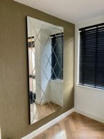 Luxe Wandspiegel Cross - 100 cm  x 200 cm - Afbeelding 4