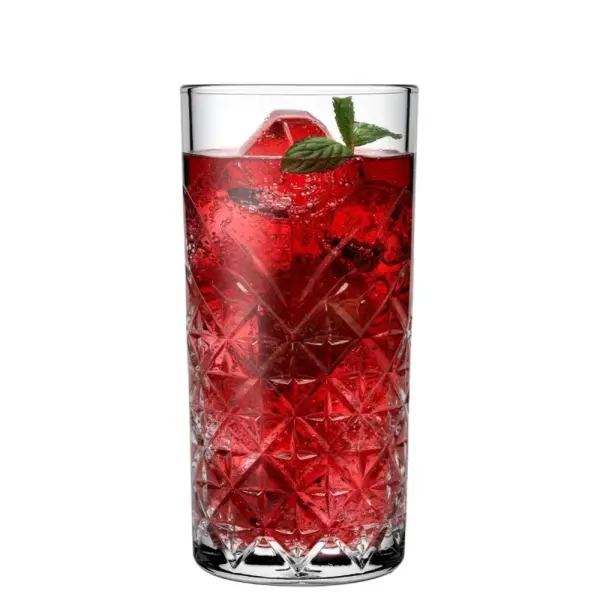 Pasabahce Timeless - Longdrinkglazen - 365 ml - Set van 4