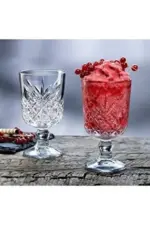 Pasabahce Timeless - Glazen Op Voet - 330 ml - Set van 4 - Image 2
