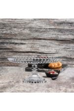 Pasabahce Glamour - Glazen Taartplateau Op Voet - 31,8 cm - Görsel 2