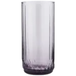 Pasabahce Leia - Paarse Longdrinkglazen - Set van 3