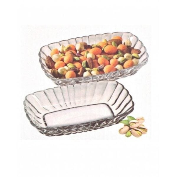 Pasabahce Mezze - Schaaltjes - Set van 2 - 157 mm x 101 mm