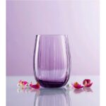 Pasabahce Linka - Paarse Waterglas/Waterglazen - Set van 3 - 240 ML