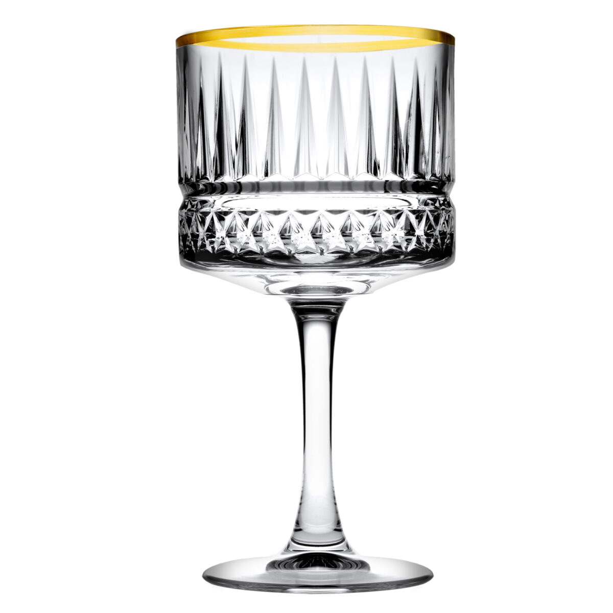 Pasabahce Elysia – Golden Touch Cocktailglazen – Set van 4 – 500 ML – Image 1
