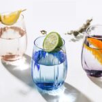 Pasabahce Linka - Kleine Waterglas/ Waterglazen - 240 ML - Set van 3 - turquoise - Görsel 2