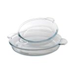 Borcam 159133 - Ronde Ovenschalen - Set van 2 - 1700 ml + 1850 ml - Görsel 2
