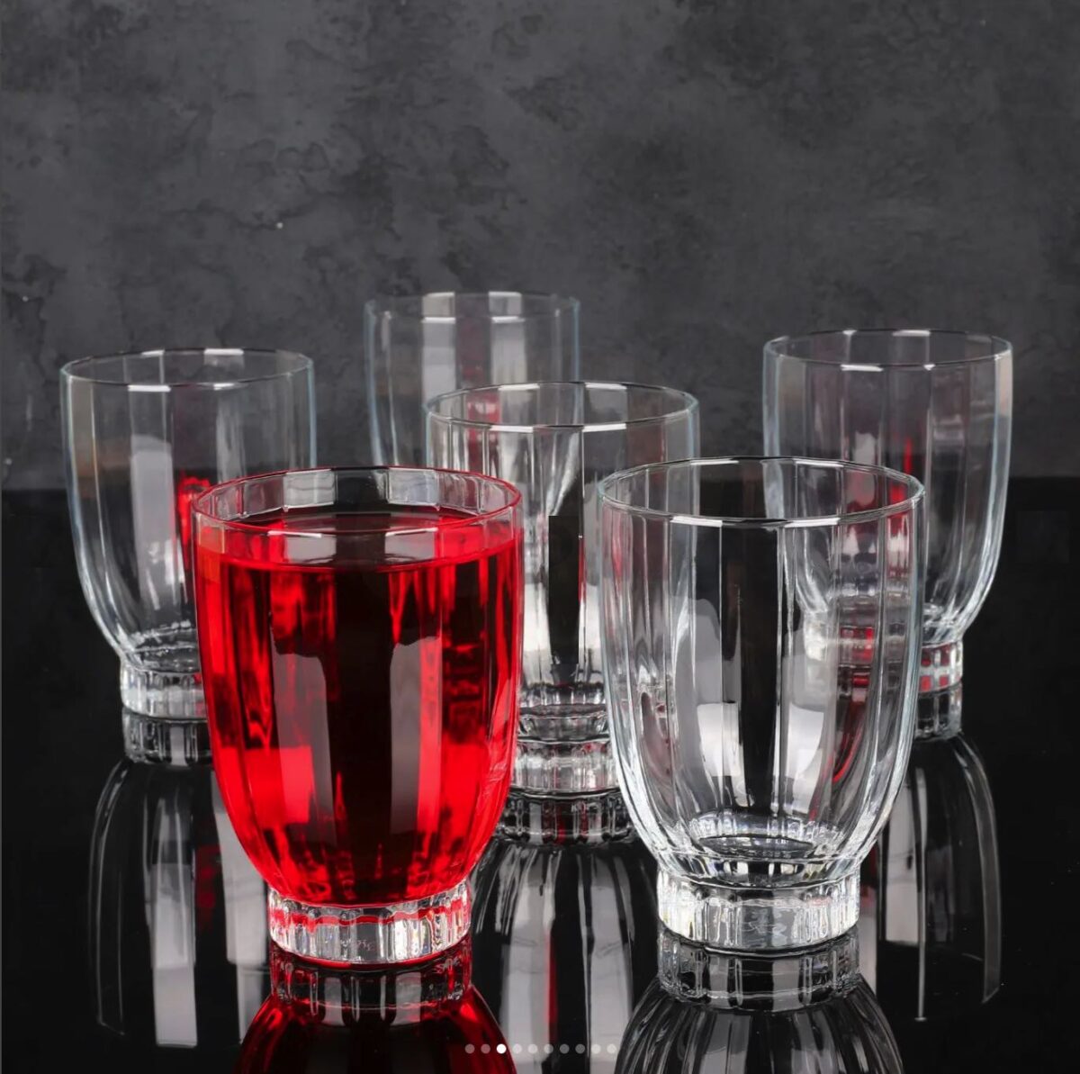 Pasabahce Amore - Waterglas/Waterglazen - Set van 6 - 330 ml - Görsel 2