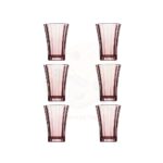 Pasabahce Diamond - Roze Shotglazem/ Kahve Yani - Set van 6 - 110 ml
