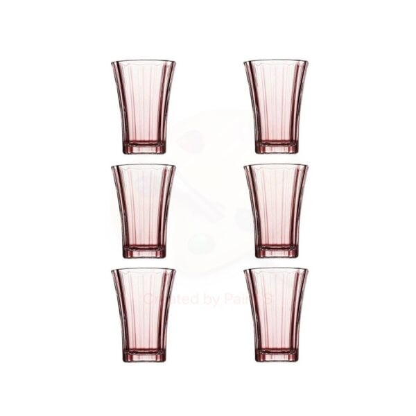 Pasabahce Diamond - Roze Shotglazem/ Kahve Yani - Set van 6 - 110 ml