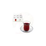 Pasabahce Cay Takimi - Turkse Theeglazen - 12 Delig - 95 ml